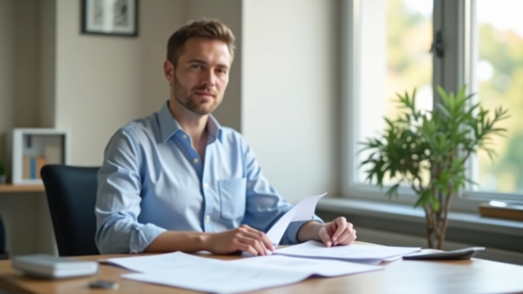 Handschriftliche Notizen zu Werbungskosten, Kaffee und Taschenrechner auf weißem Schreibtisch