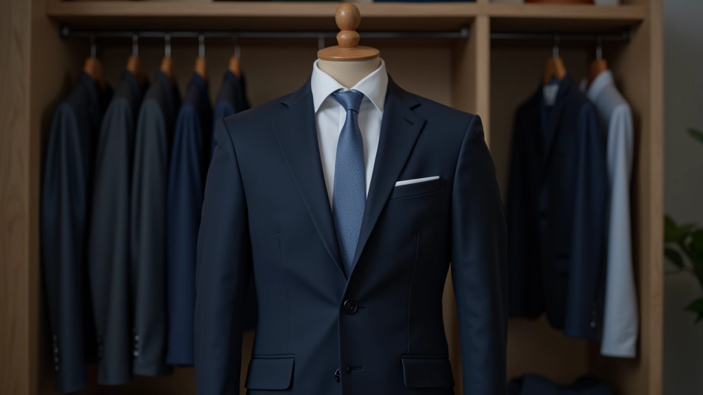 Berufskleidung und Schuhe ordnungsgemäß in Kleiderschrank organisiert